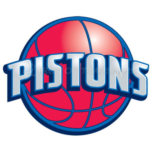 Detroit Pistons Iron-on Stickers (Heat Transfers)NO.1003
